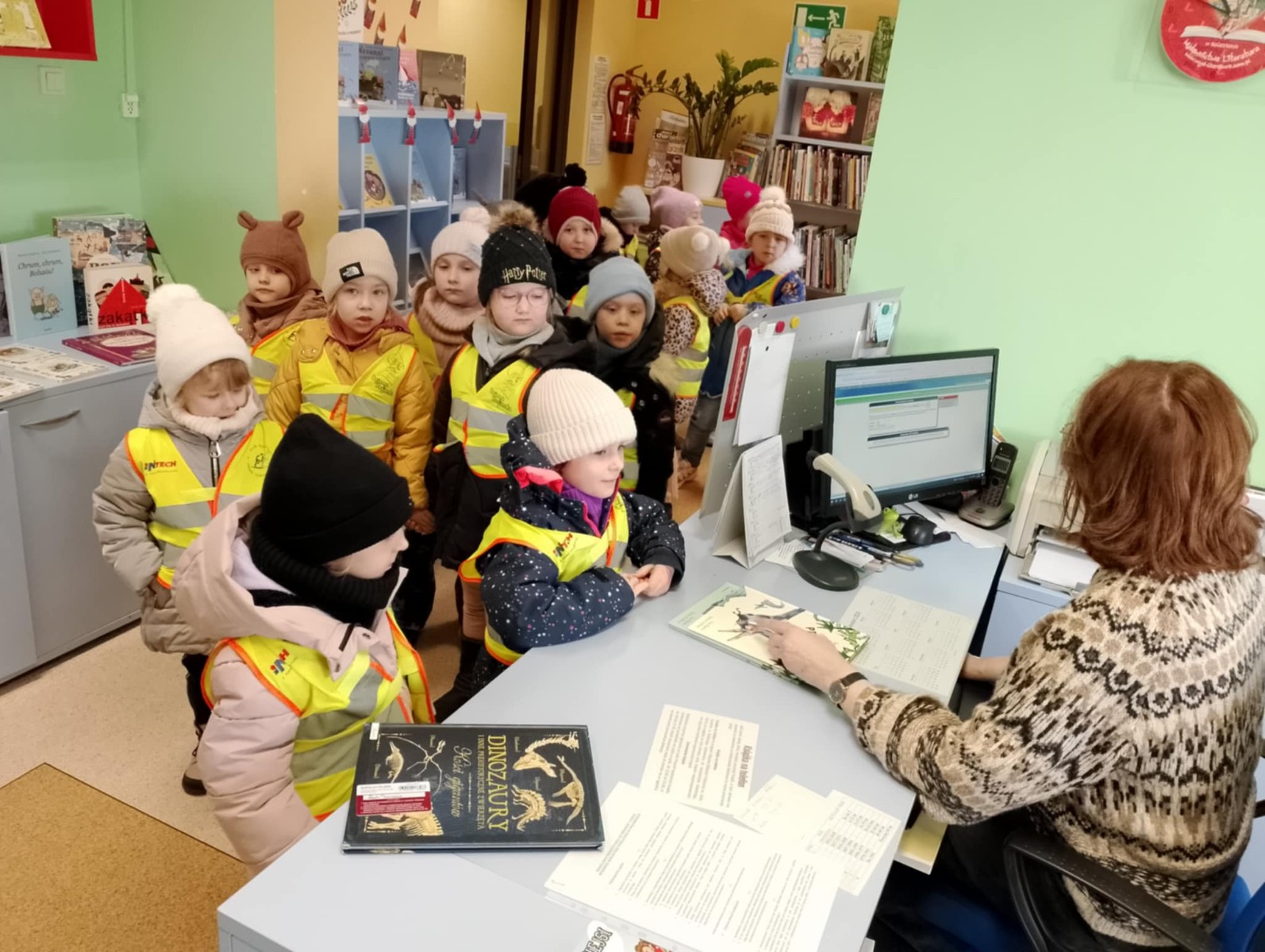 Gapcie w Bibliotece Dziecięcej!